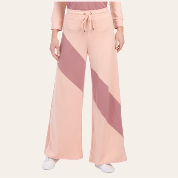 Sentimental NY Women’s Color Block Wide Leg Pants L NWT - Picture 2 of 3